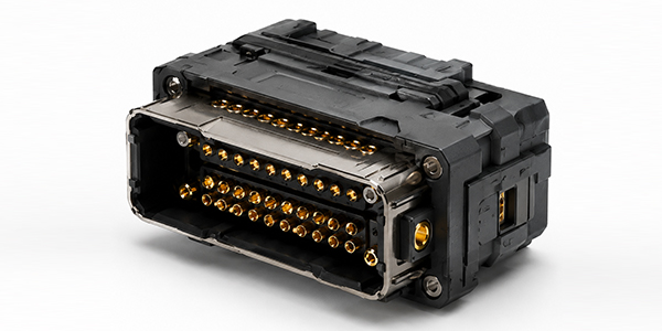 CZ4 heavy duty hybrid rectangular connectors