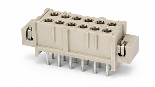 Dip Solder PCB Connector Contacts