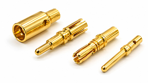 Gold-Plated Connector Contact Surface