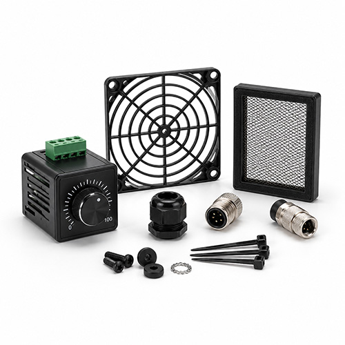 Industrial cooling accessories and system components