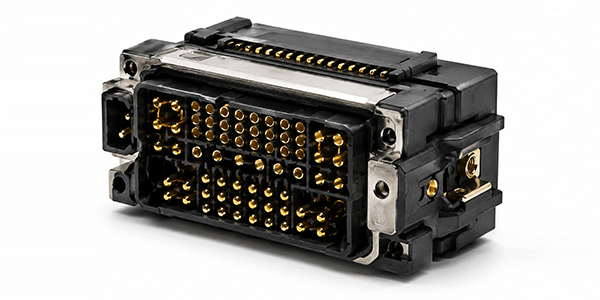 PJ PK power and signal hybrid rectangular connectors